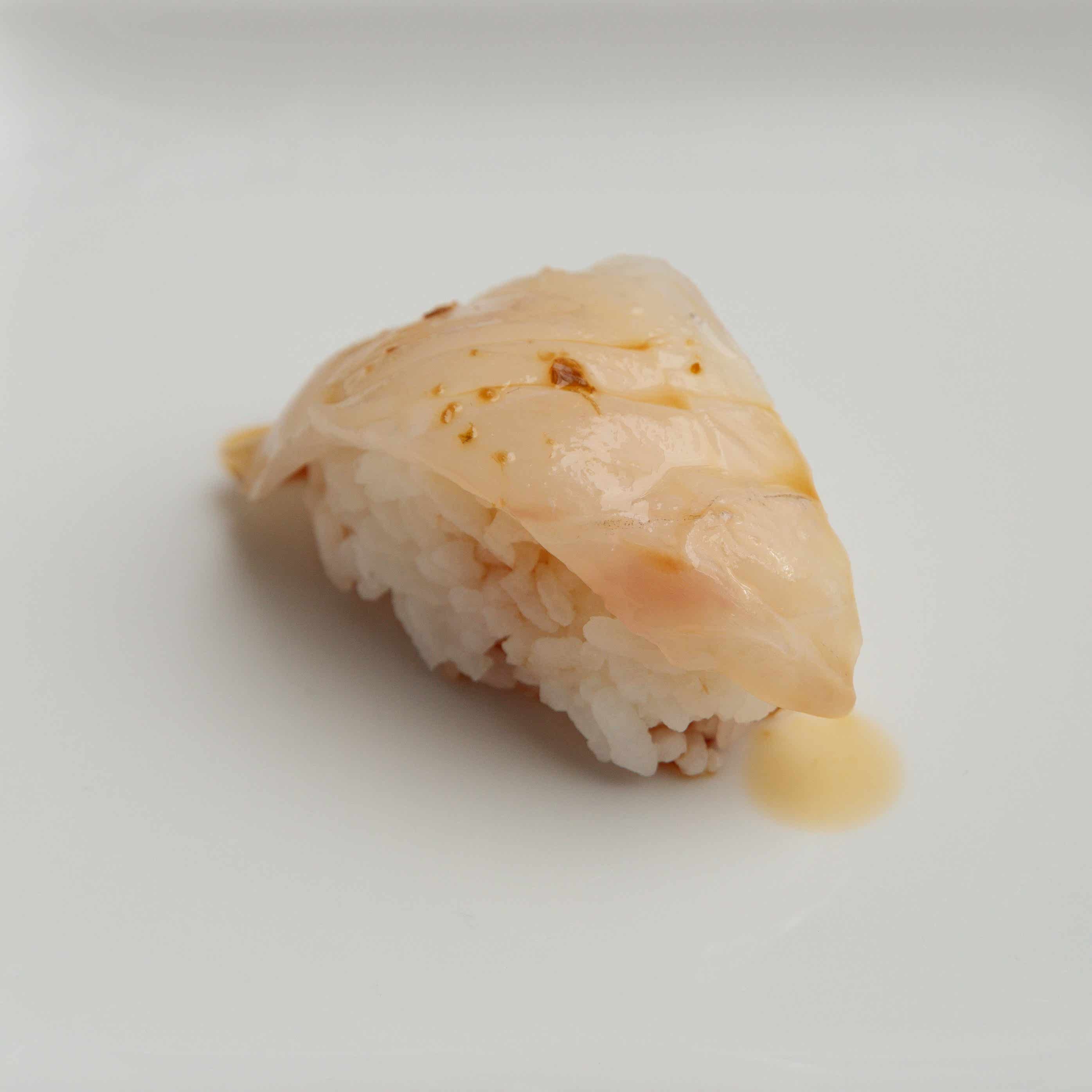 Single piece of SUGARFISH Sea Bass nigiri