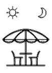 outdoor dining graphic